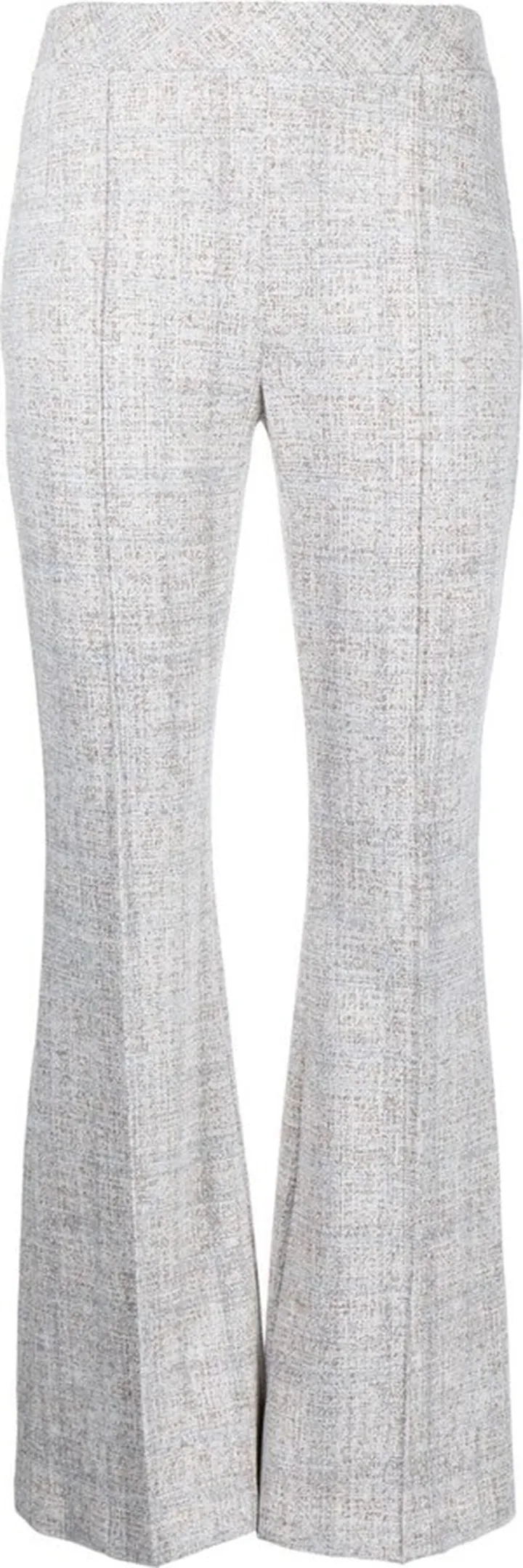 Cropped Flared Trousers