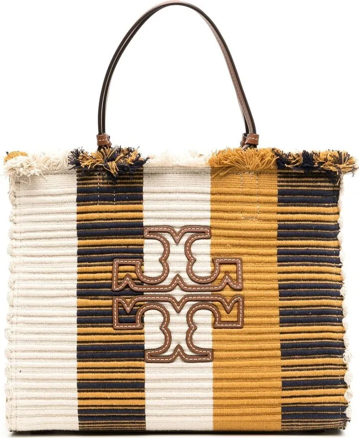 Ella woven tote bag