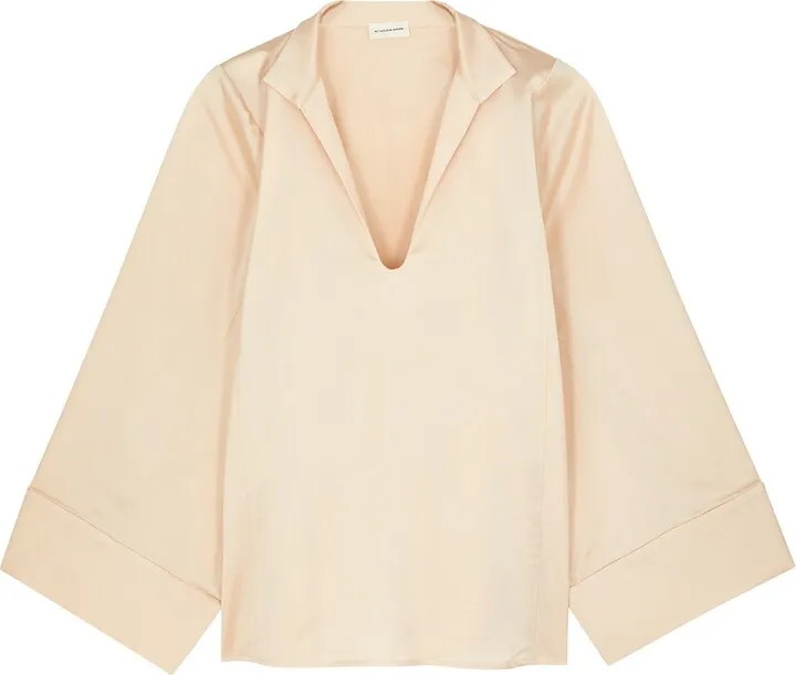 BY Malene Birger Lomaria Wool-blend Tunic