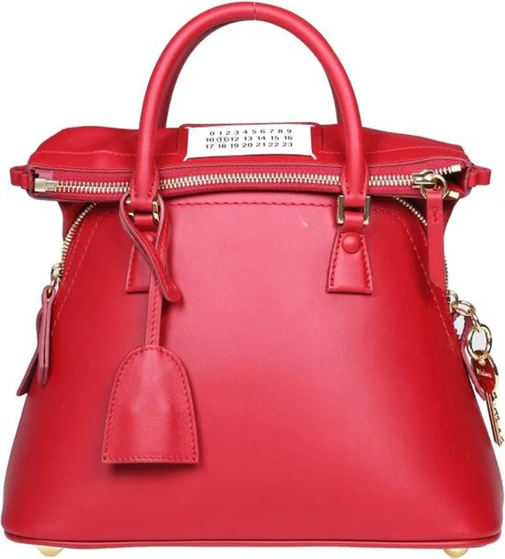 Maison Margiela Four-Stitch Logo Top Handle Tote Bag