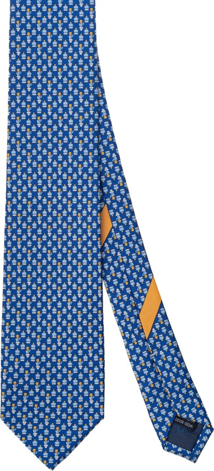 Salvatore silk jacquard tie