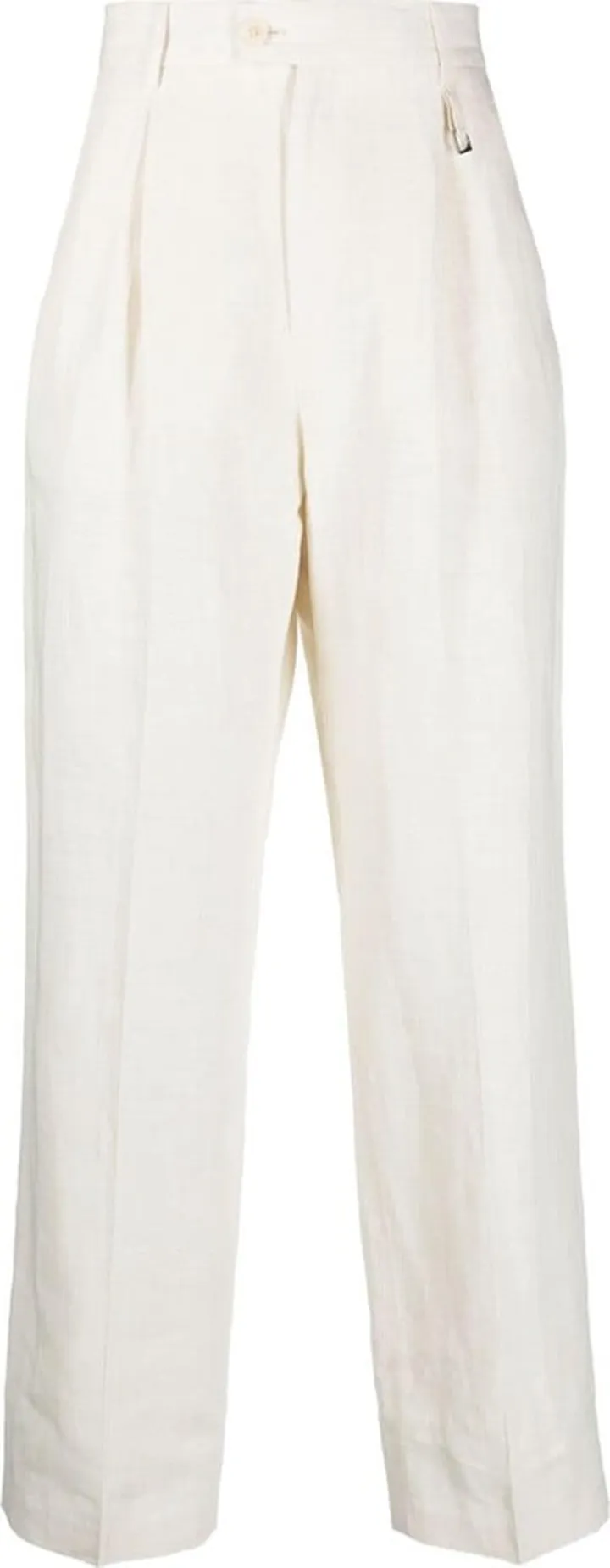 Le Raphia Madeiro straight-leg trousers