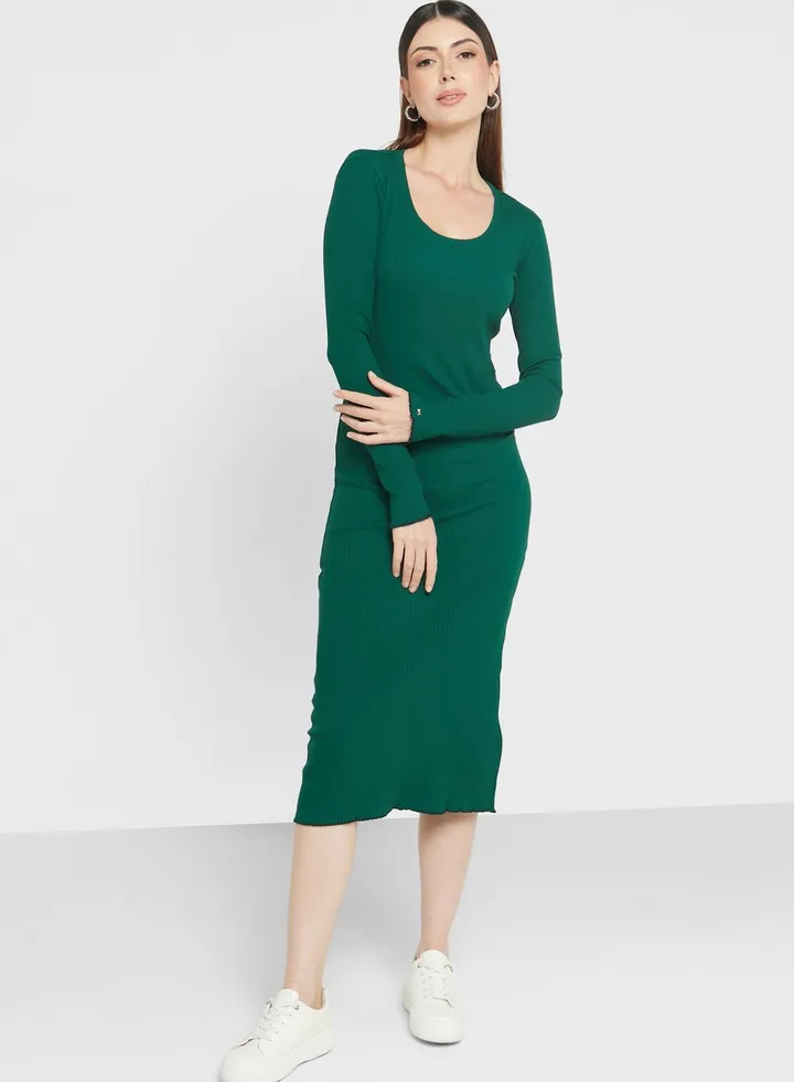 Ribbed Bodycon Dress