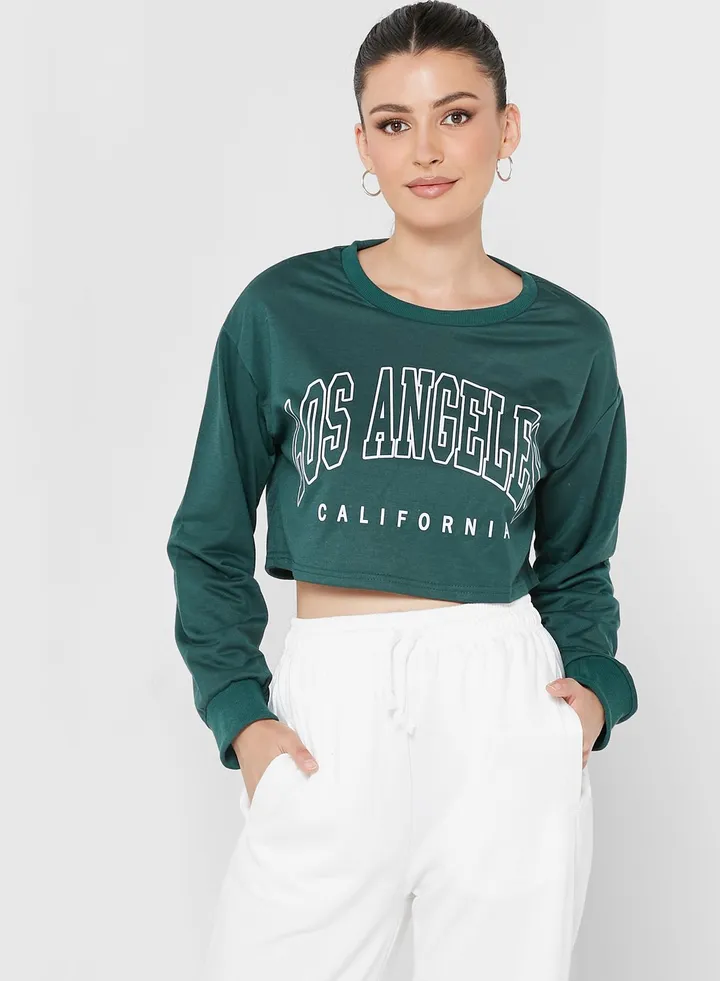 Cropped Sweatshirt