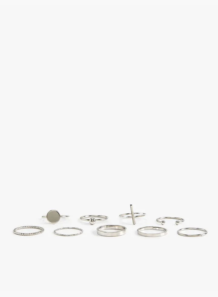 Ring Set 9 Pack Metal