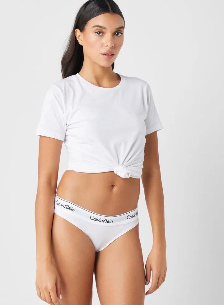 Logo Band Bikini Bottom