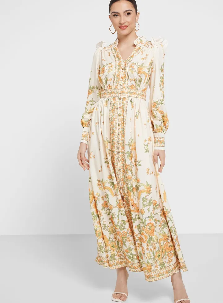 Floral Printed Dress