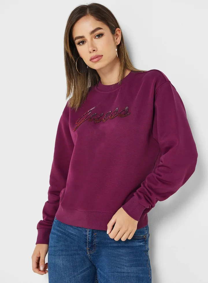 Logo Knitted Sweatshirt
