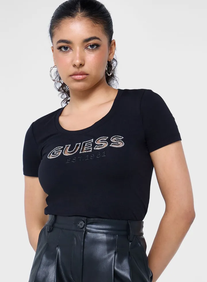 Crew Neck Logo T-Shirt