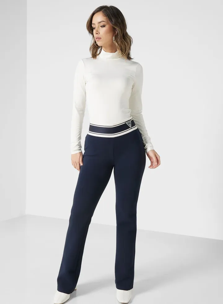 High Waist Flared Pants