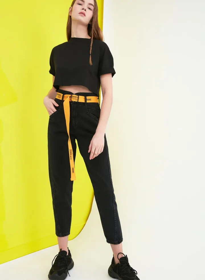 High Waist Mom Jeans