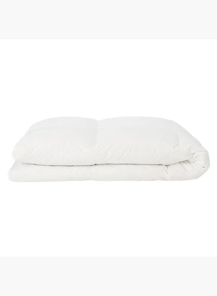 Grey Down Duvet One Layer Type Queen 210 x 210 cm