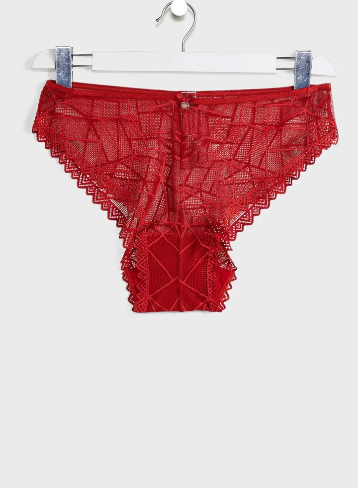 Lace High Waist Brief