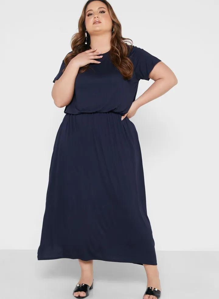 Tiered Pocket Detail Dress