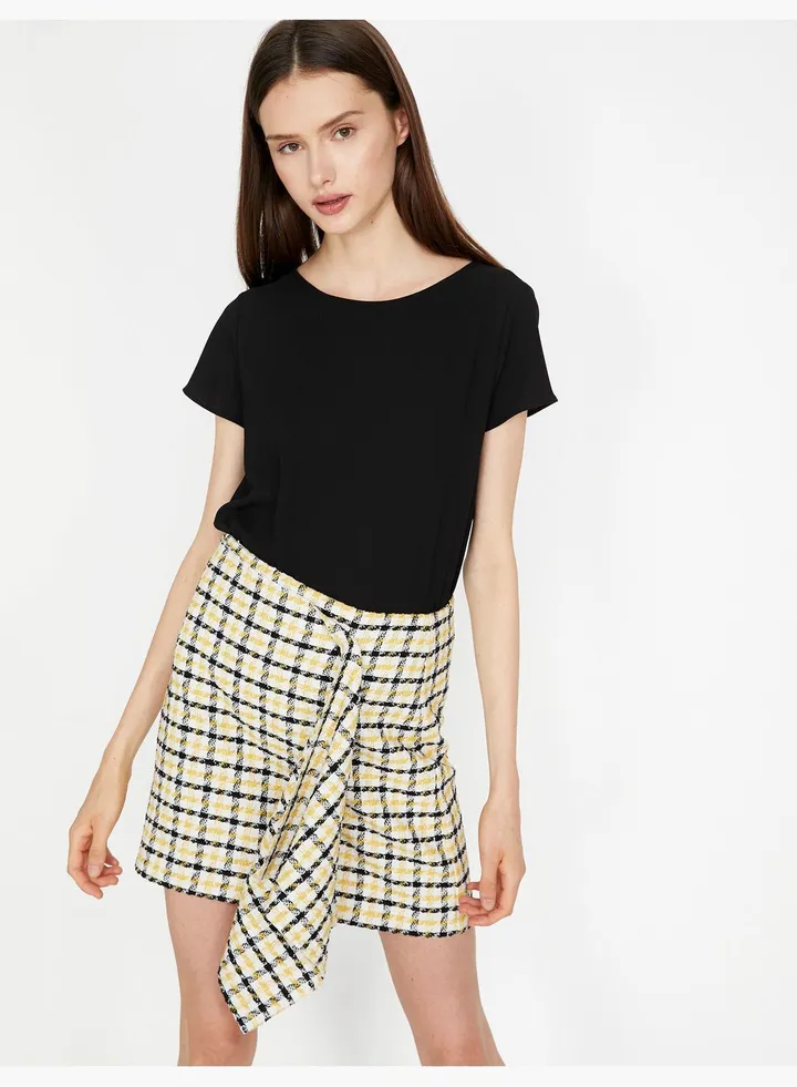 Scoop Neck Blouse