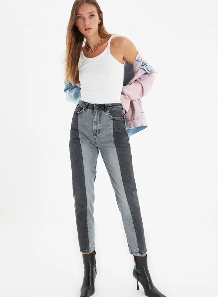 High Waist Mom Jeans