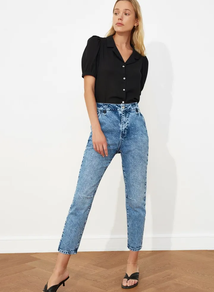 High Waist Mom Jeans