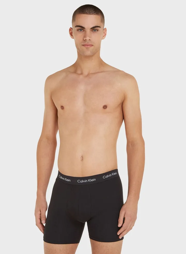 3 Pack Logo Band Trunks
