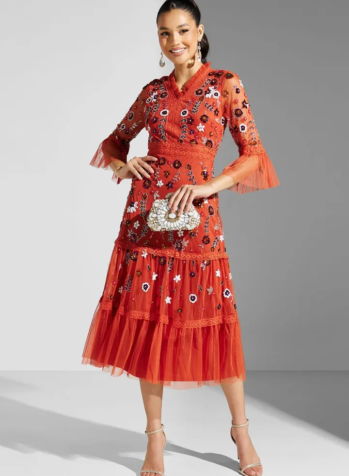 Floral Printed Dress