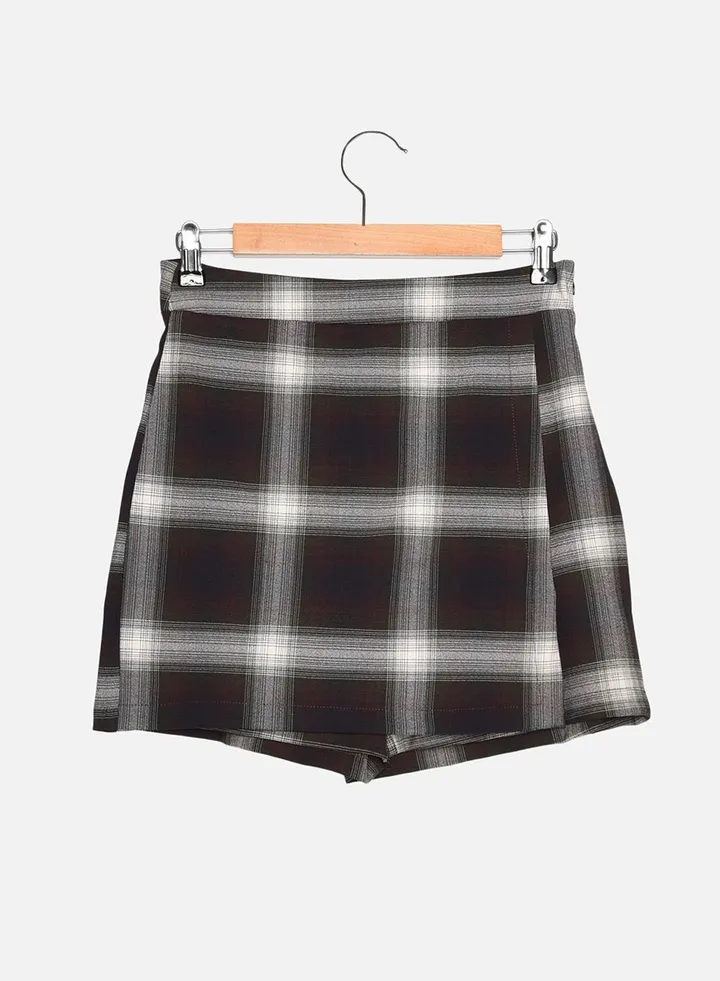 High Waist Printed Shorts
