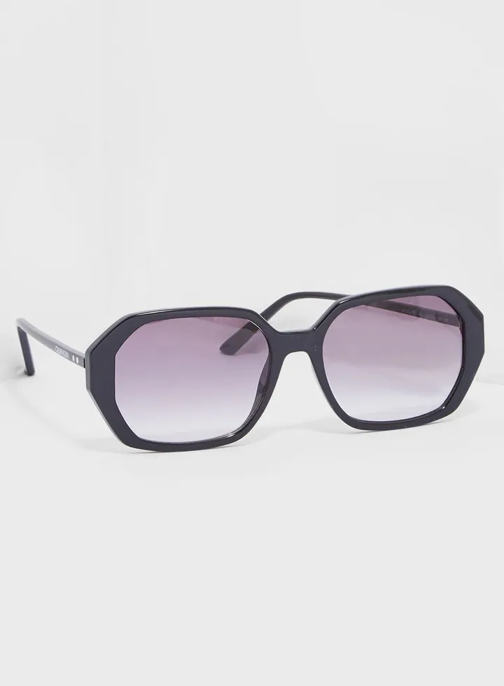 CK18535S Modified Rectangle Sunglasses