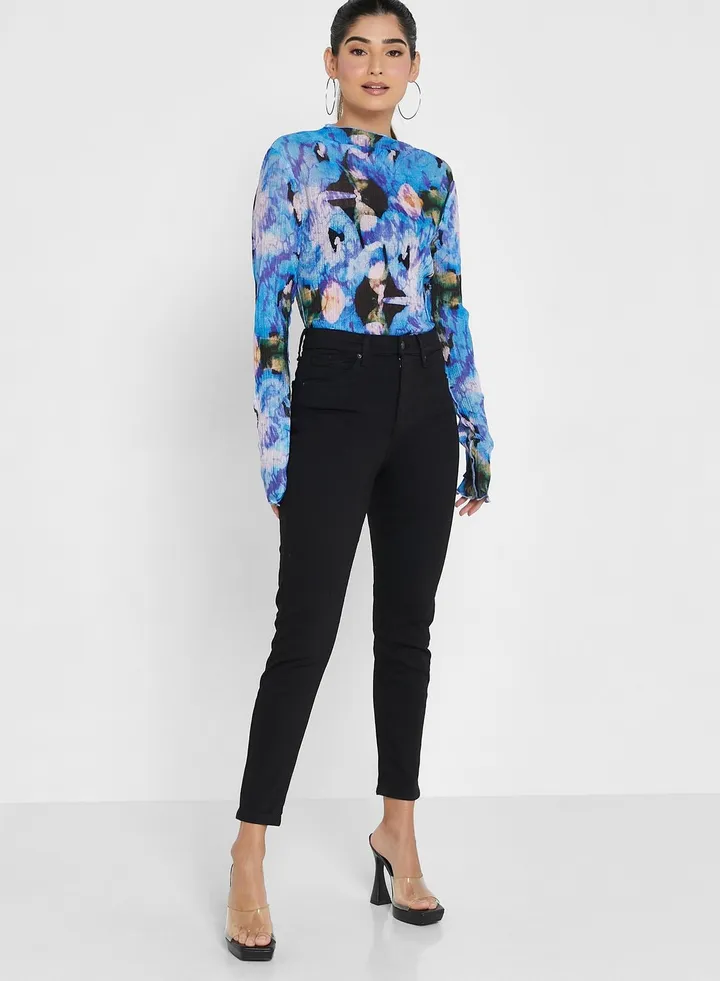 High Waist Skinny Jeans
