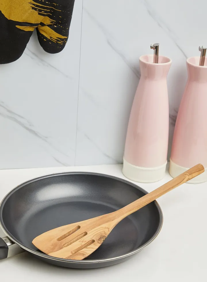 Kora Olive Wood Slotted Spatula