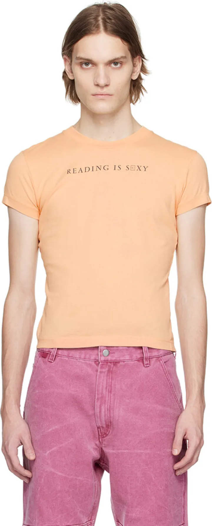 Acne Studios Orange Heat-Reactive T-Shirt