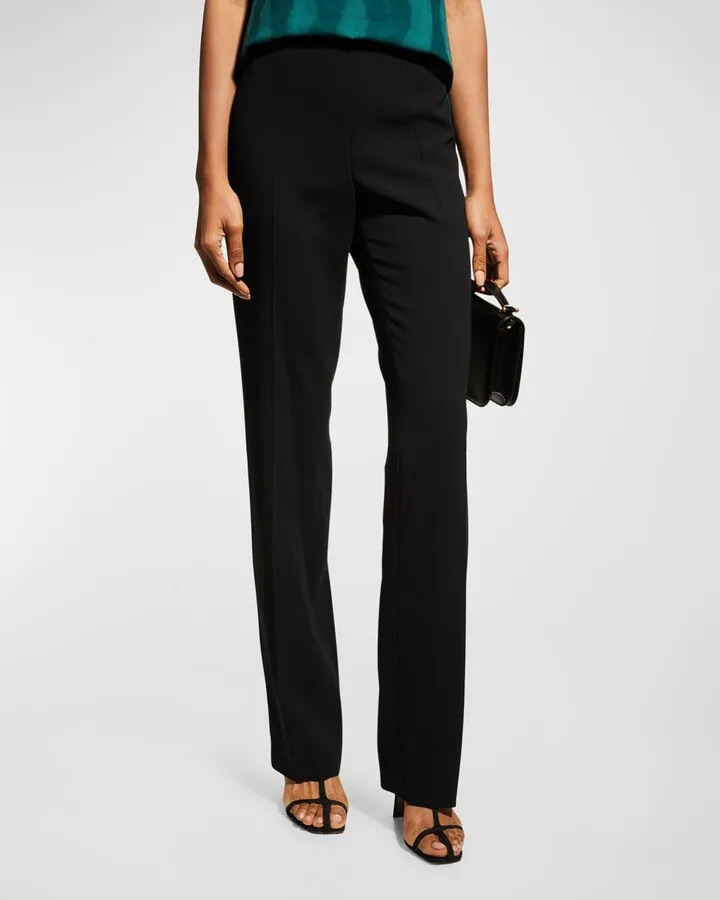 Carol Classic Flat-Front Pants