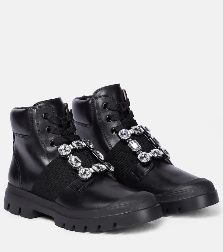 Viv Desert leather ankle boots