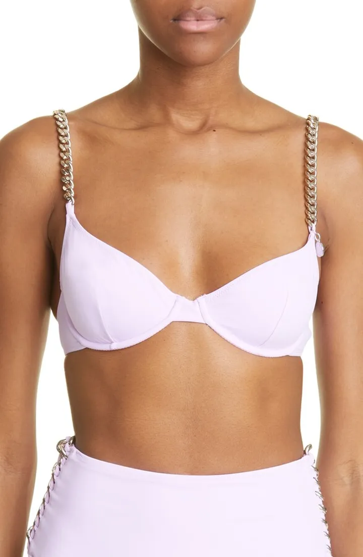 Chain Detail Bikini Top