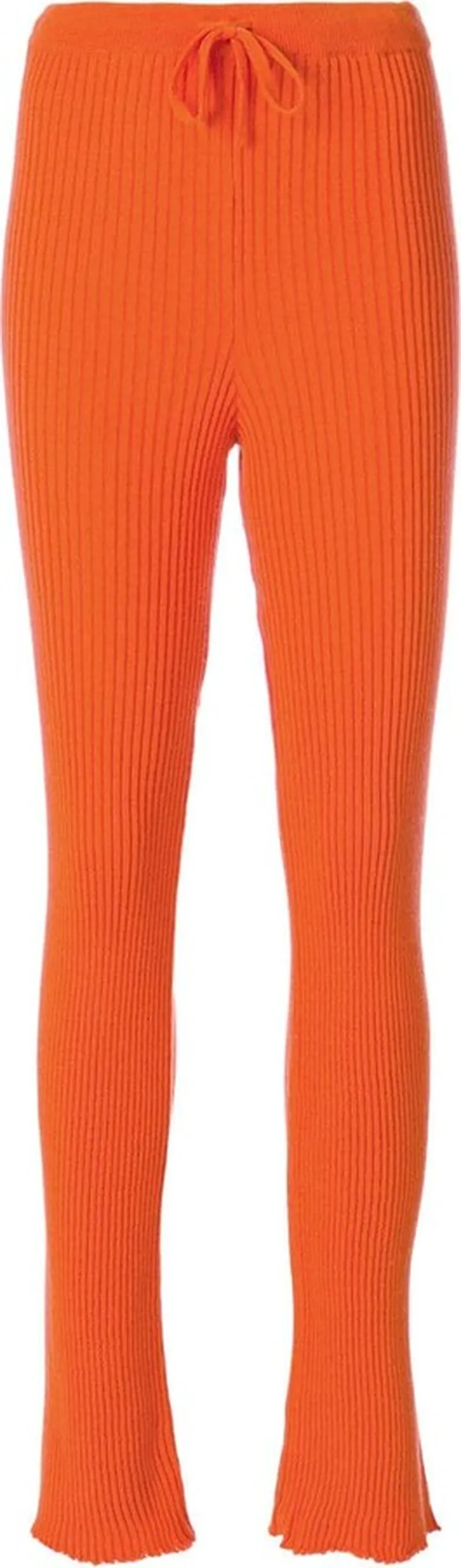Ribbed Skinny Trousers