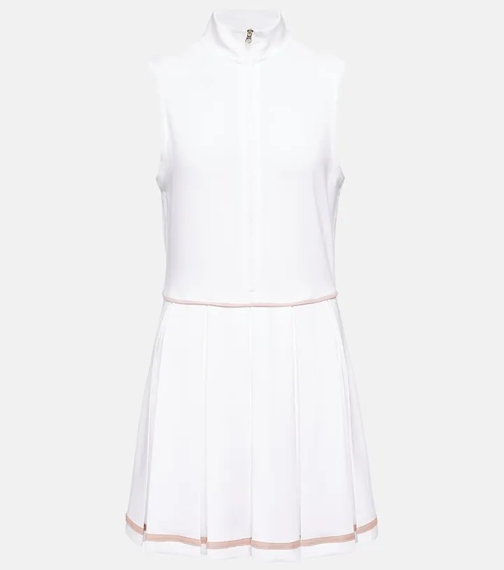 Dalton pleated minidress