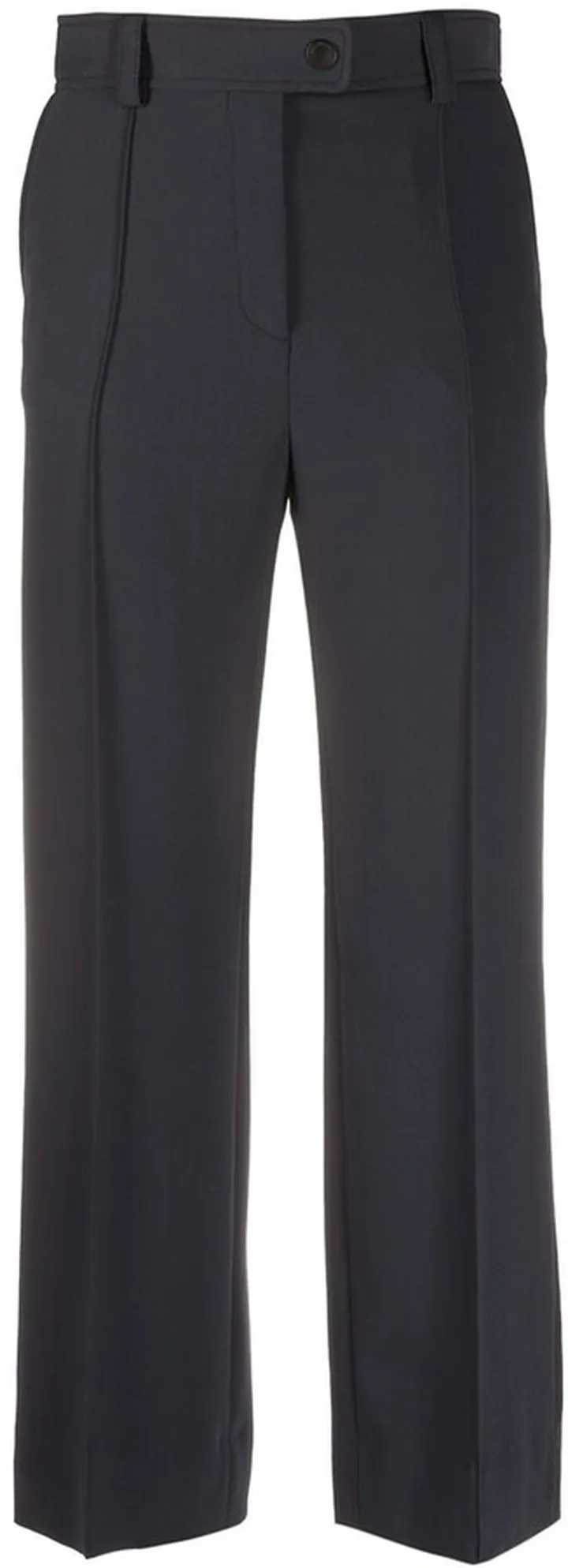 Cropped Crêpe Trousers