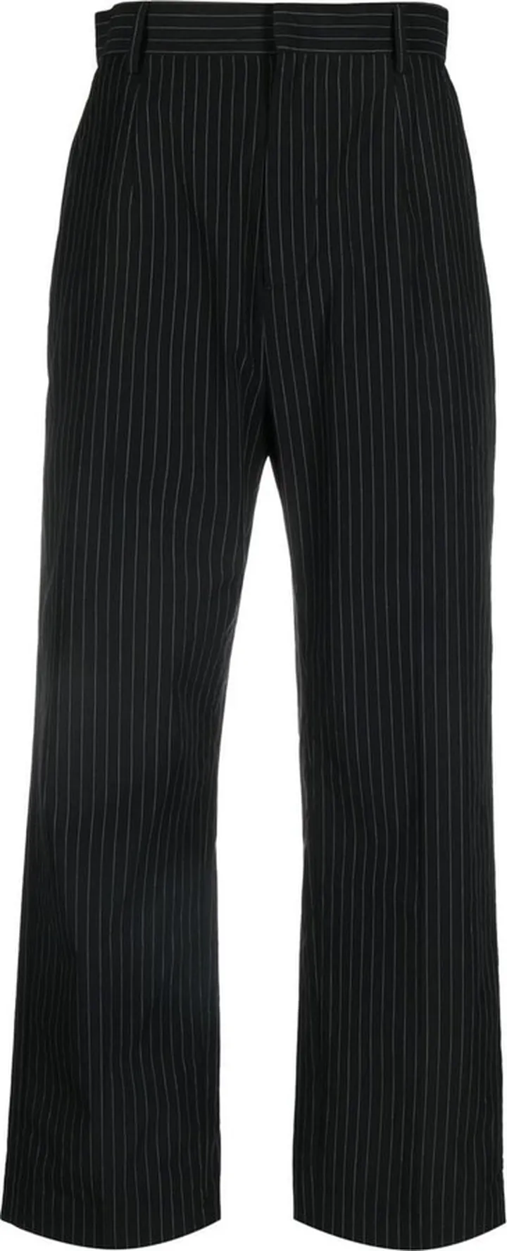 Pinstripe Cropped Trousers
