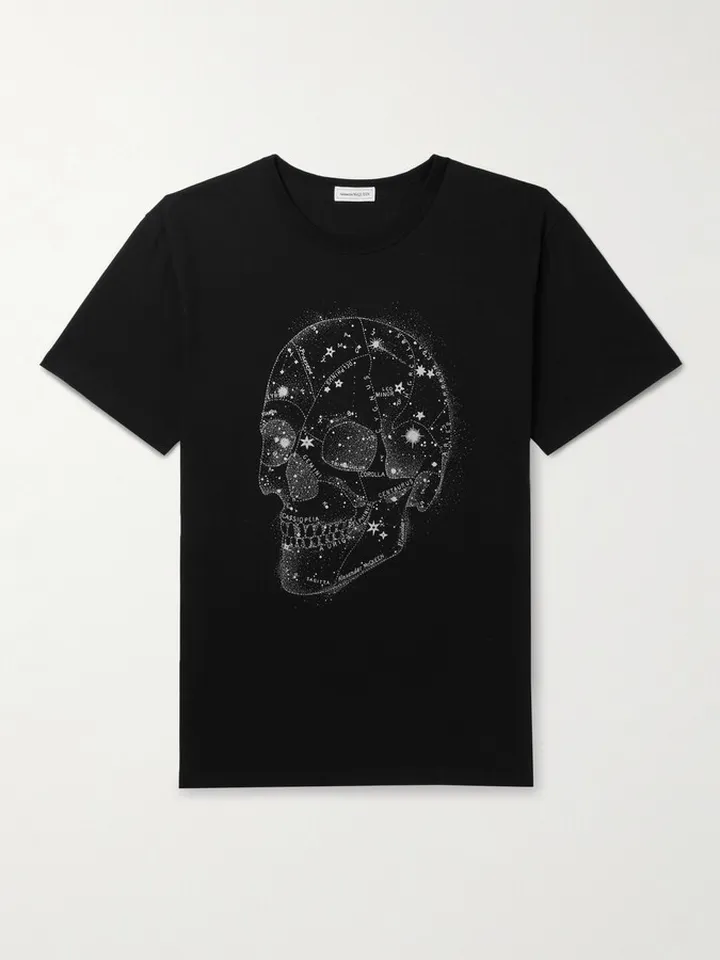 Printed Cotton-Jersey T-Shirt