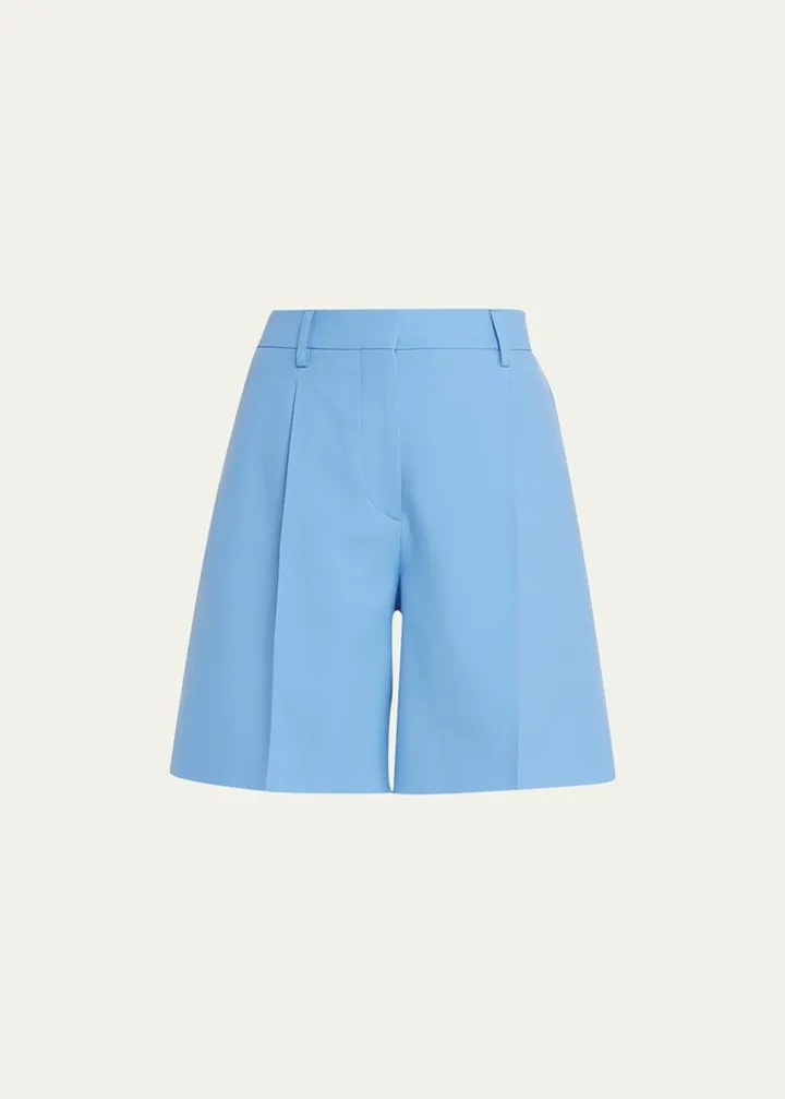 Lorie Wool Bermuda Shorts