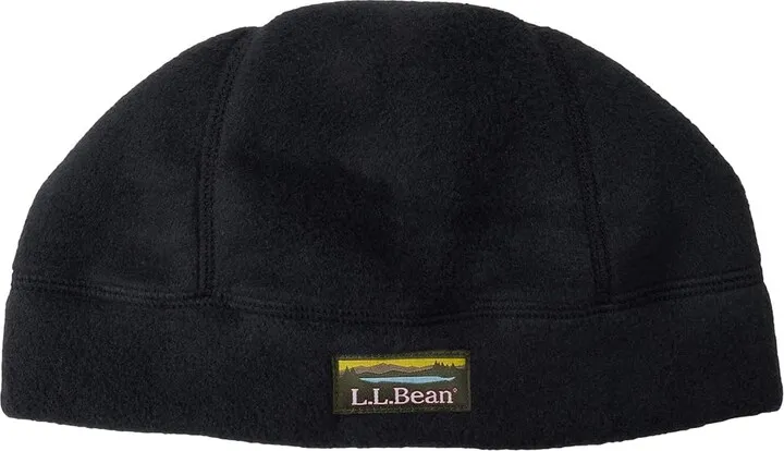 L.L.Bean Mountain Classic Fleece Beanie (Black) Caps