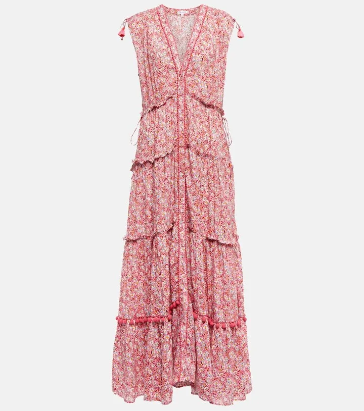 Ivy tiered maxi dress