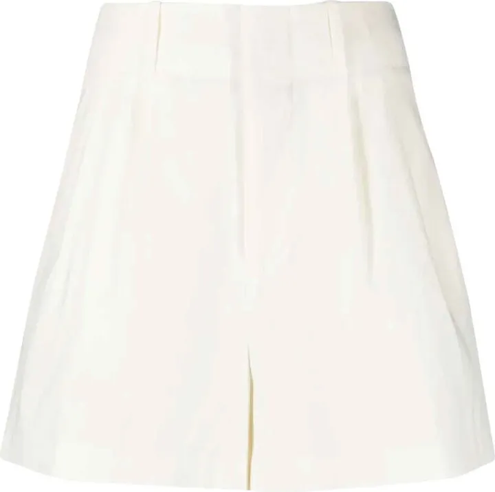 White Shorts Women