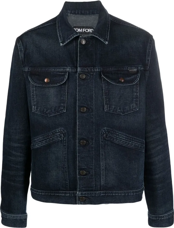 Button-Up Denim Jacket
