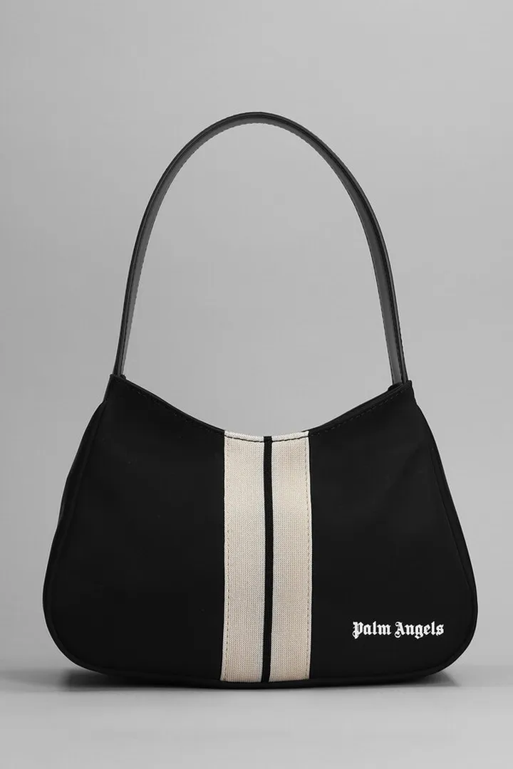 Shoulder Bag In Black Nylon