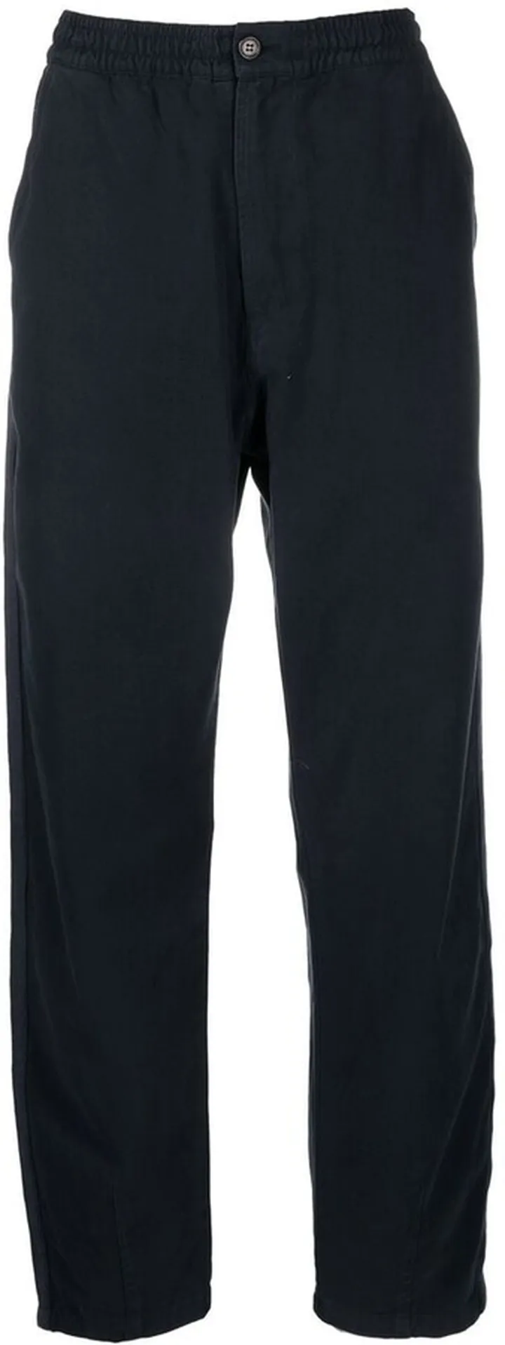 Straight-Leg Cut Chino Trousers
