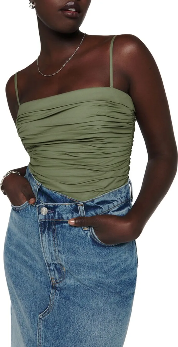 Orion Ruched Smocked Camisole