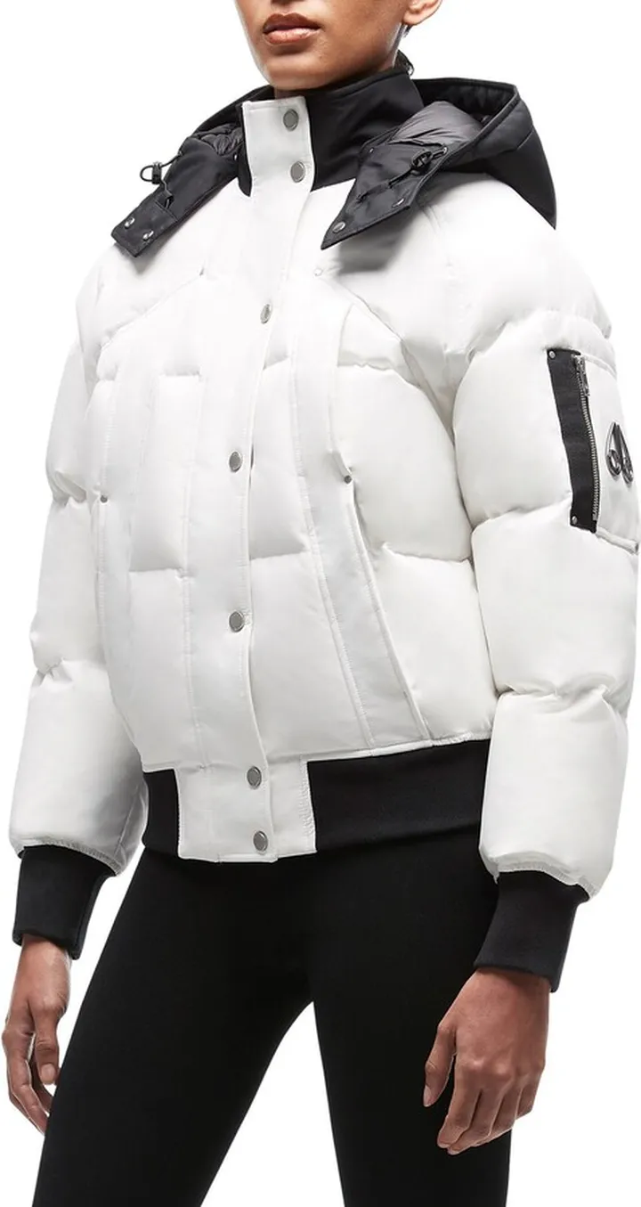 Women's Troy Hooded Bomber Jacket