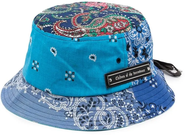 Paisley-Print Bucket Hat