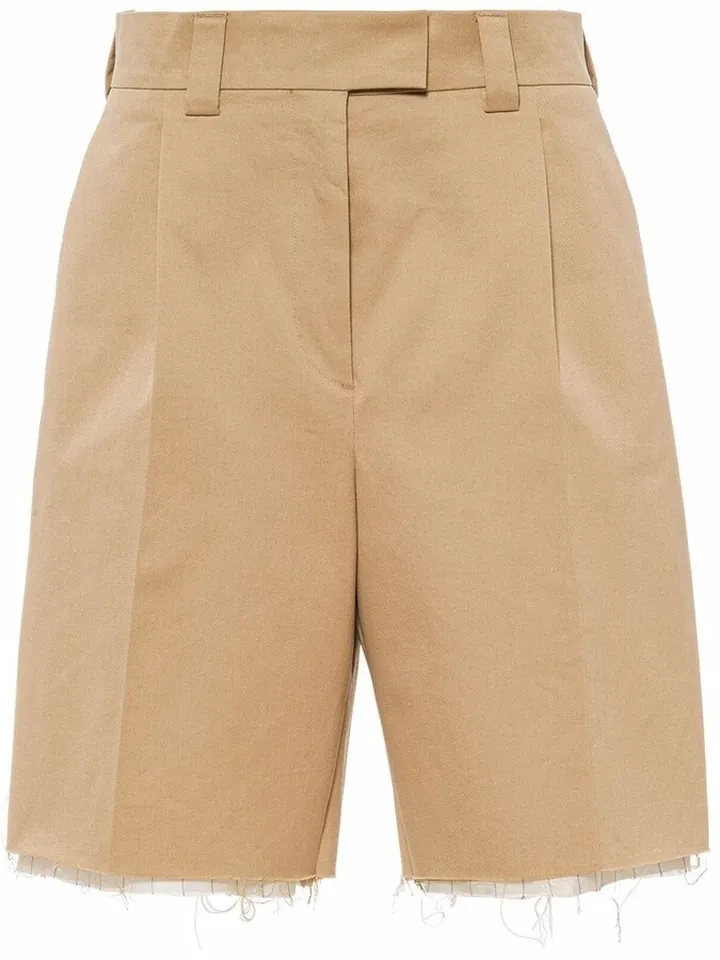 chino knee-length Bermuda shorts