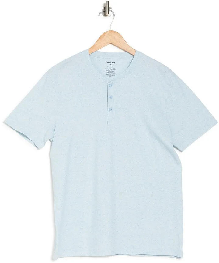 Short Sleeve Vintage Knit Henley