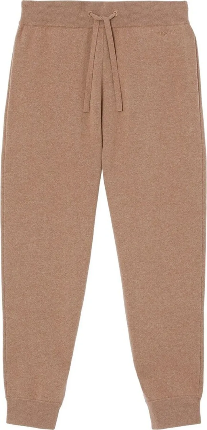 Tapered-Leg Cashmere Trousers