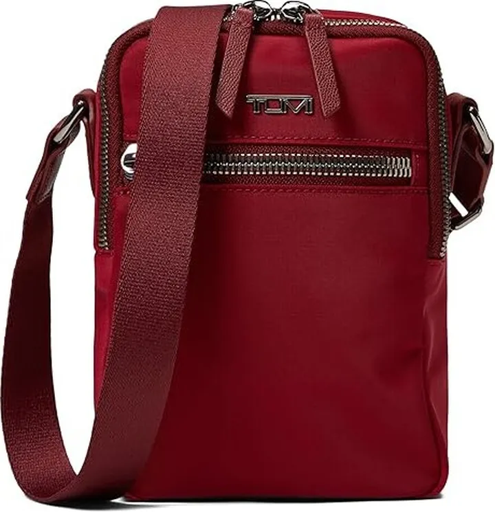 Tumi Voyageur Persia Crossbody (Desert Red) Handbags